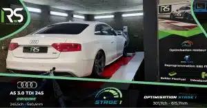 Reprogrammation Audi A5 3.0 TDI 245ch Stage 1