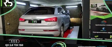 Reprogrammation Moteur Stage 1 Audi Q3 2.0 TDI 150