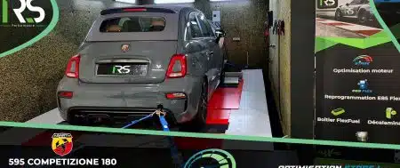 Reprogrammation Moteur Stage 1 Abarth 595 Competizione 1.4 Turbo T-Jet 180