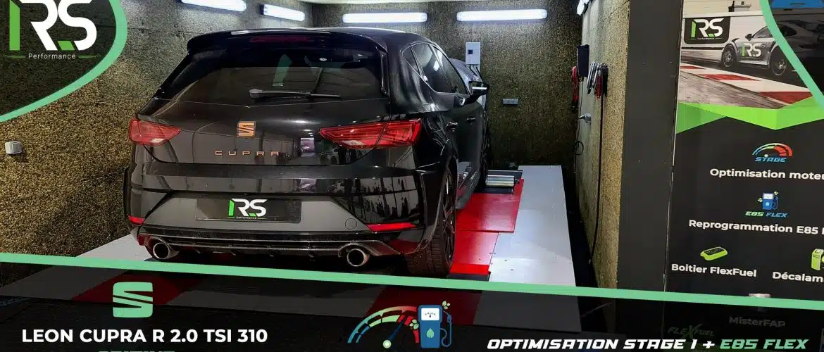 Reprogrammation Stage 1 + E85 FlexFuel Seat Leon Cupra R 2.0 TSI 310